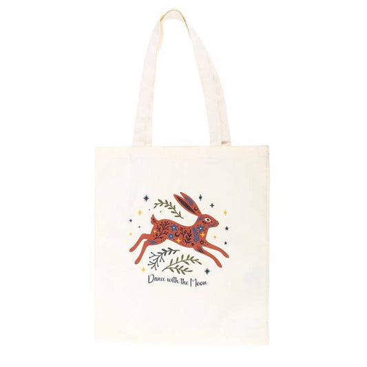Leaping Hare Tote Bag