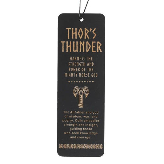 Thor's Thunder Wooden Viking Bookmark