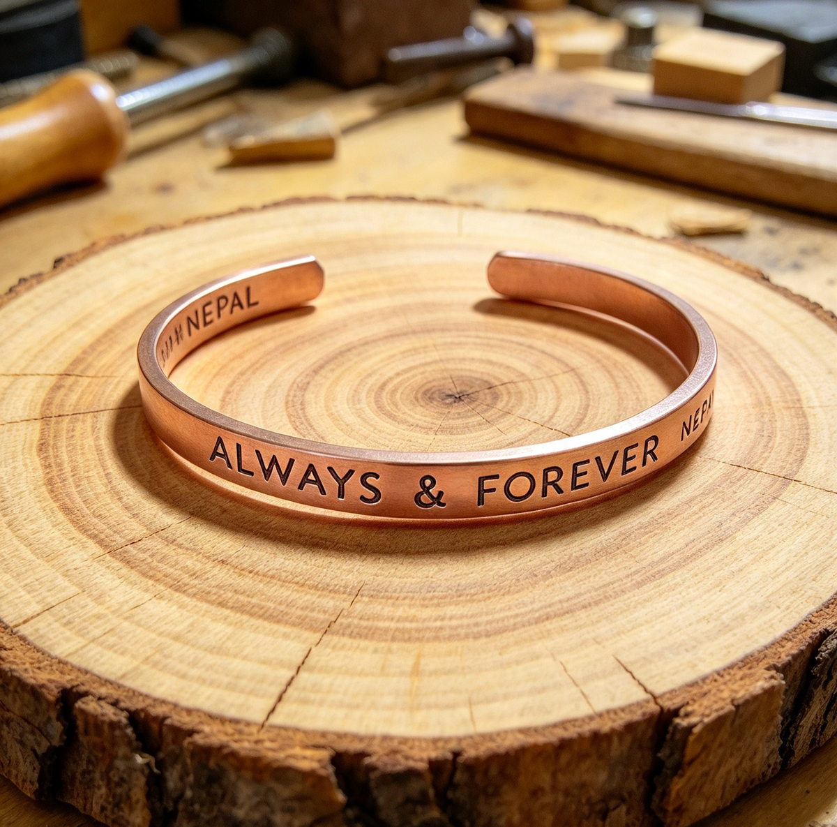 COPPER CUFF BRACELET