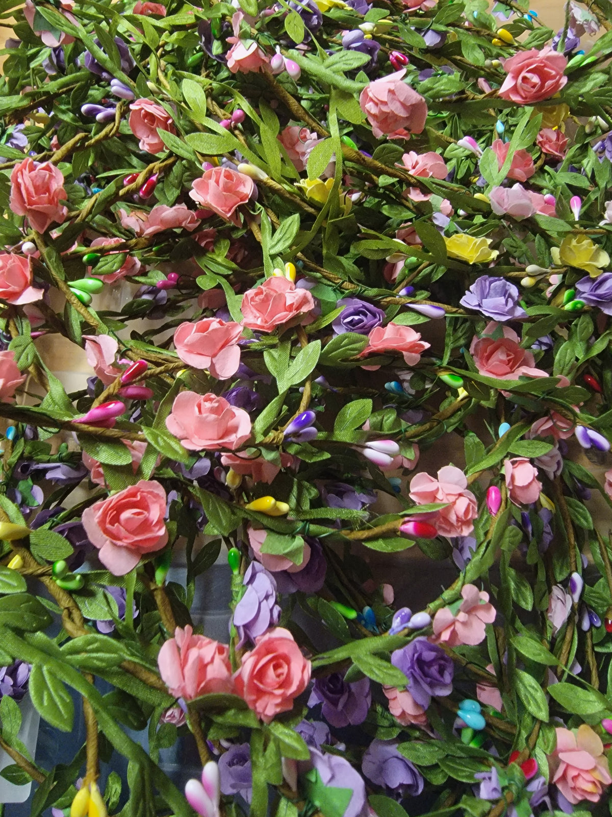 Flower garland. Random colour sent or WhatsApp me for your preference