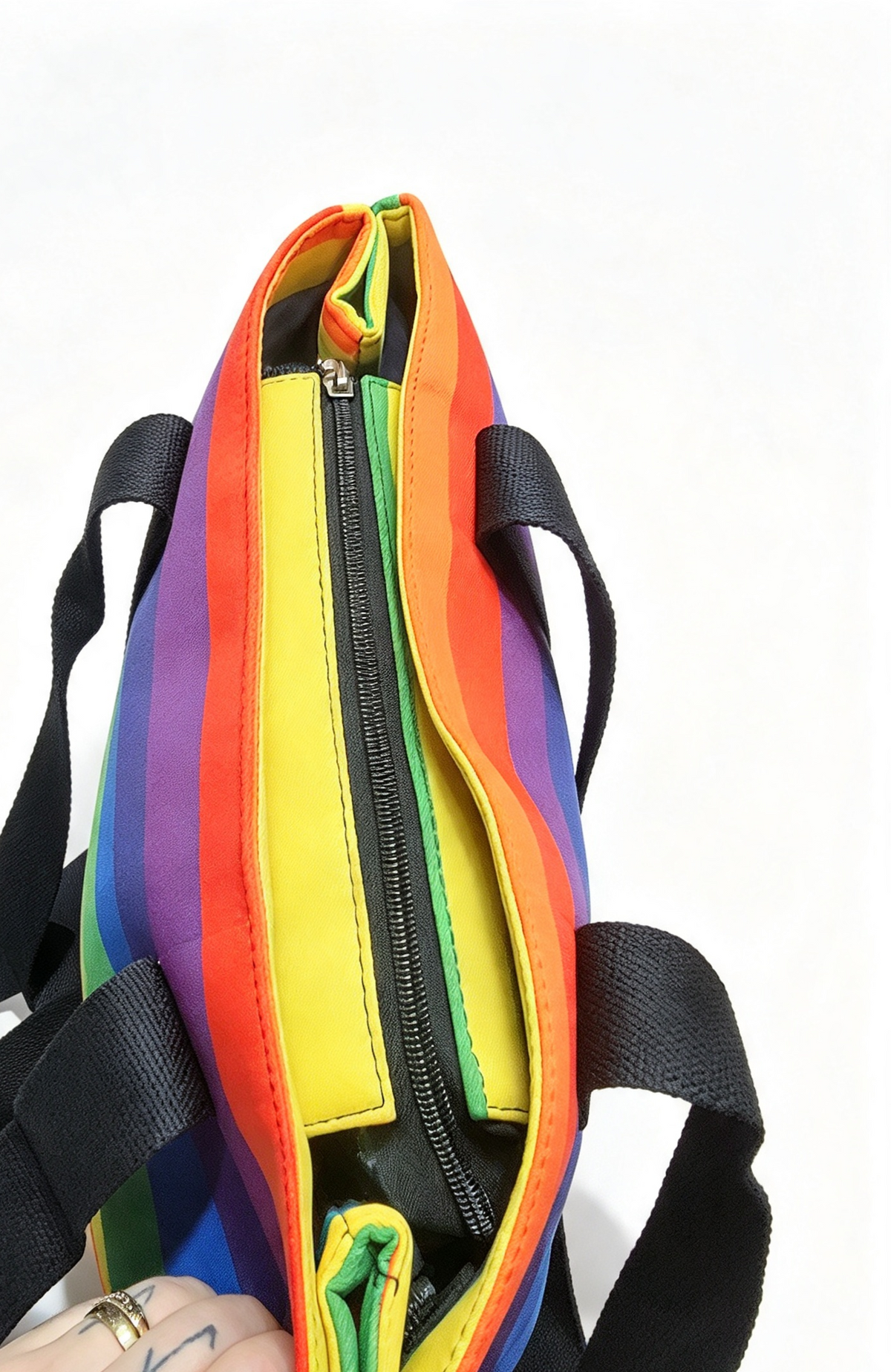 Rainbow π³οΈβπ bag with free accessories bag