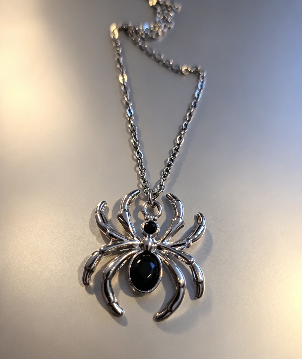 Spider necklace sale item