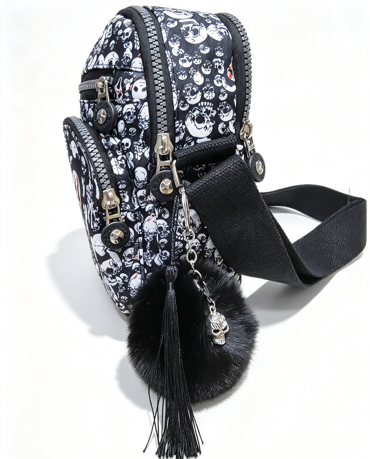 Horror bag with long adjustable strap