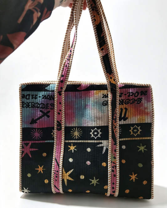 Horoscope theme big shopper bag display item