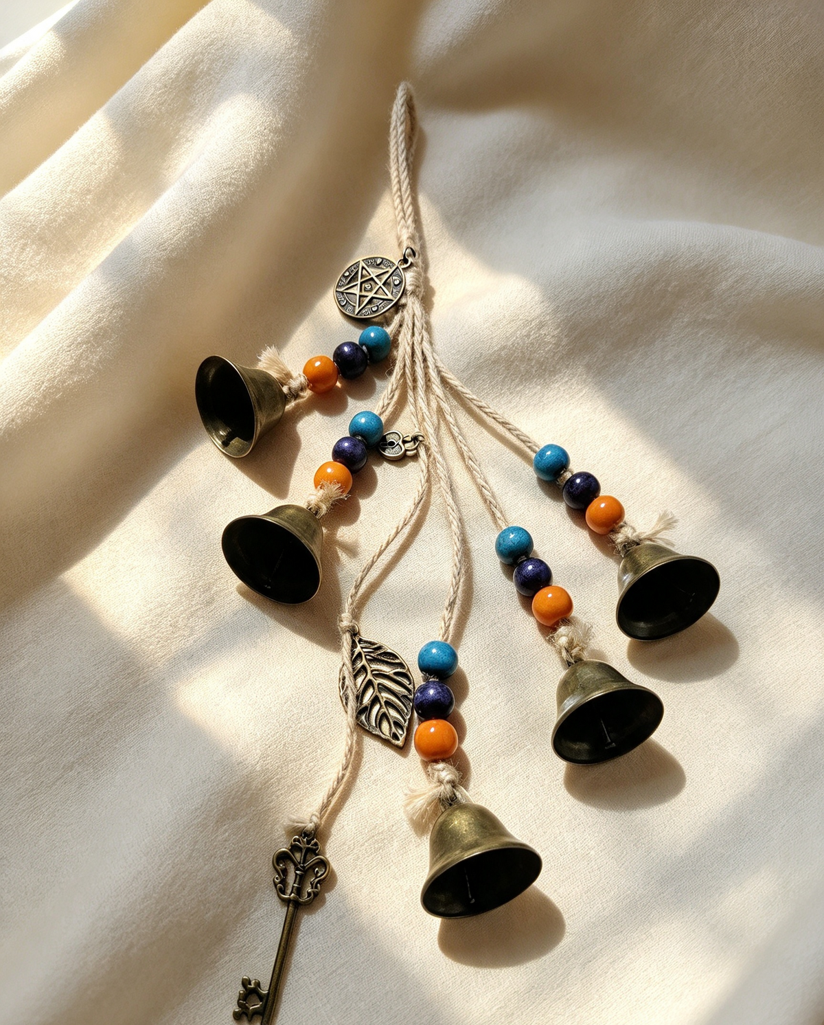 Witch bells ..This style was mostly sold to hang on a staff ..looks awesome jingle as you walk x