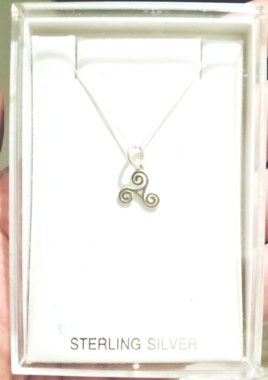 Triskelion Necklace