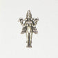 Goddess Pewter Pendant Necklace - Lilith comes with a black cord