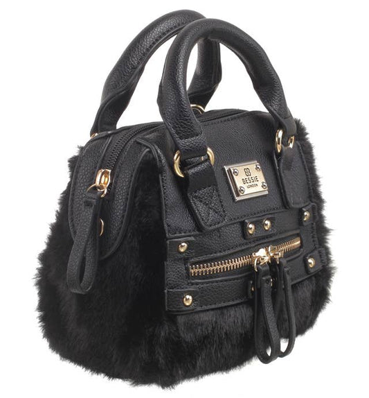 WINTER FLUFFY MINI BAG