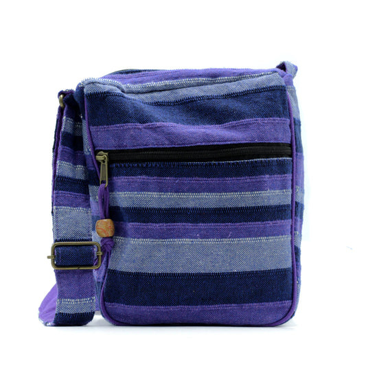 Cross body bag  (Adjustable Strap) Purple.