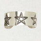 Pewter Cuff Bracelet - Pentagram