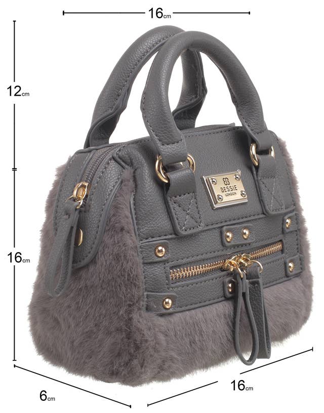 WINTER FLUFFY MINI BAG