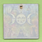 Pagan Triple Moon 10cm Glass picture panel with hook