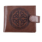 Celtic Shield Knot Faux Leather Wallet