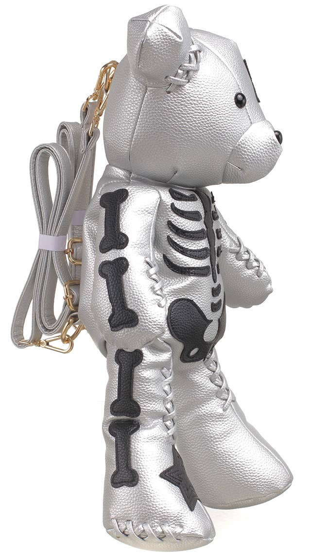 BIG SIZE SKELETON TEDDY BEAR BACKPACK