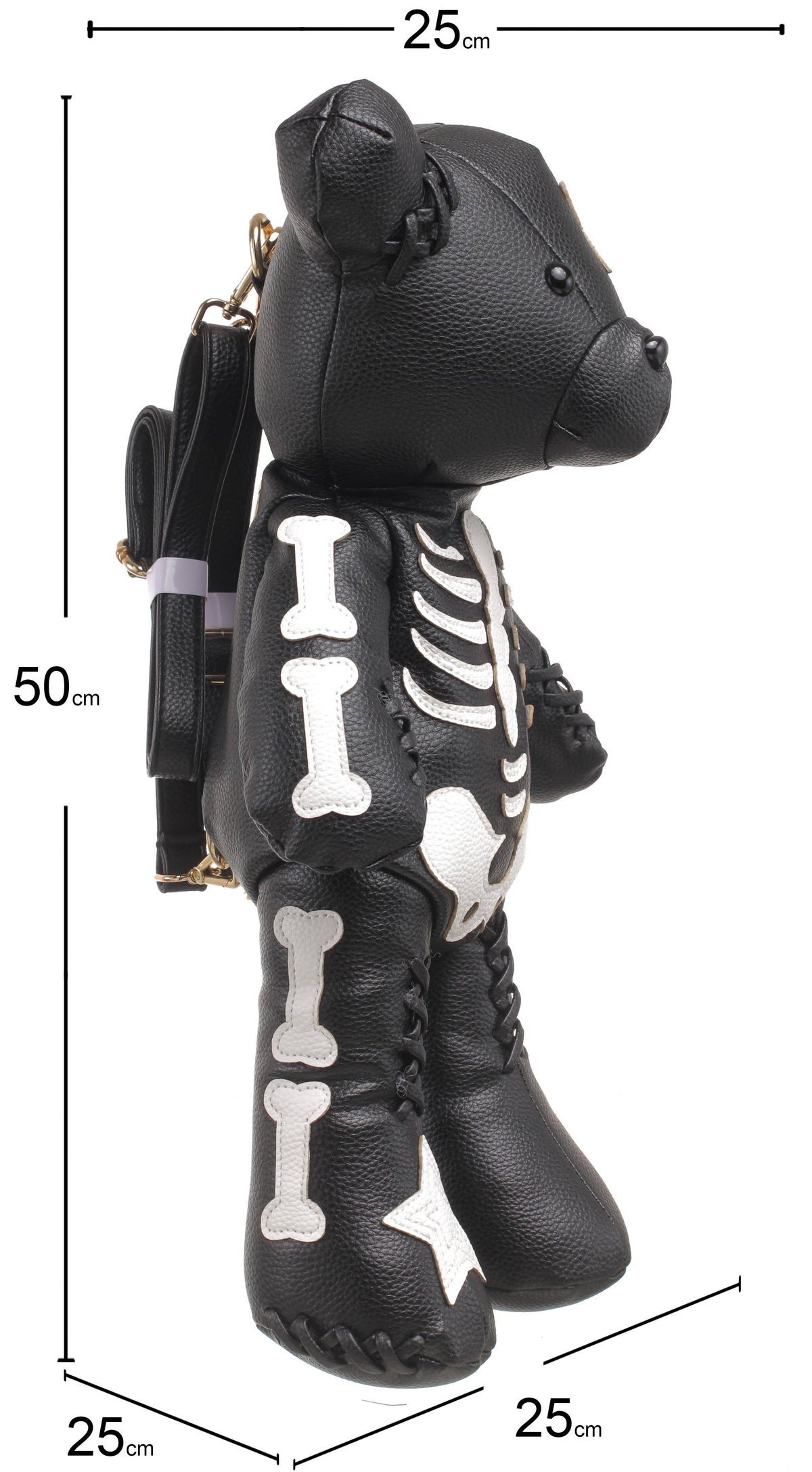 BIG SIZE SKELETON TEDDY BEAR BACKPACK