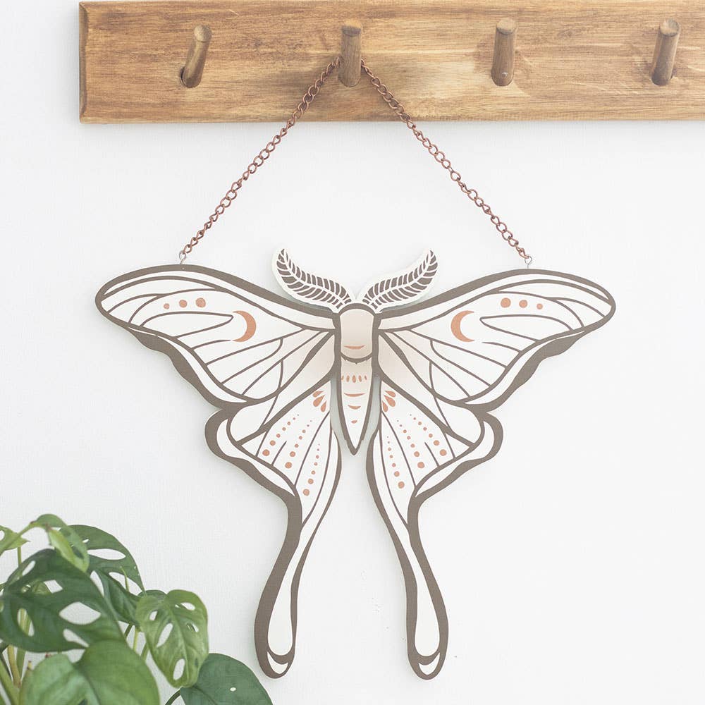 Luna Moth Hanging Decoration This product has been on display slight scratch price was £7.99 Now £3.99