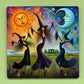 Stonehenge Witches 10cm Glass panel picture wall decoration