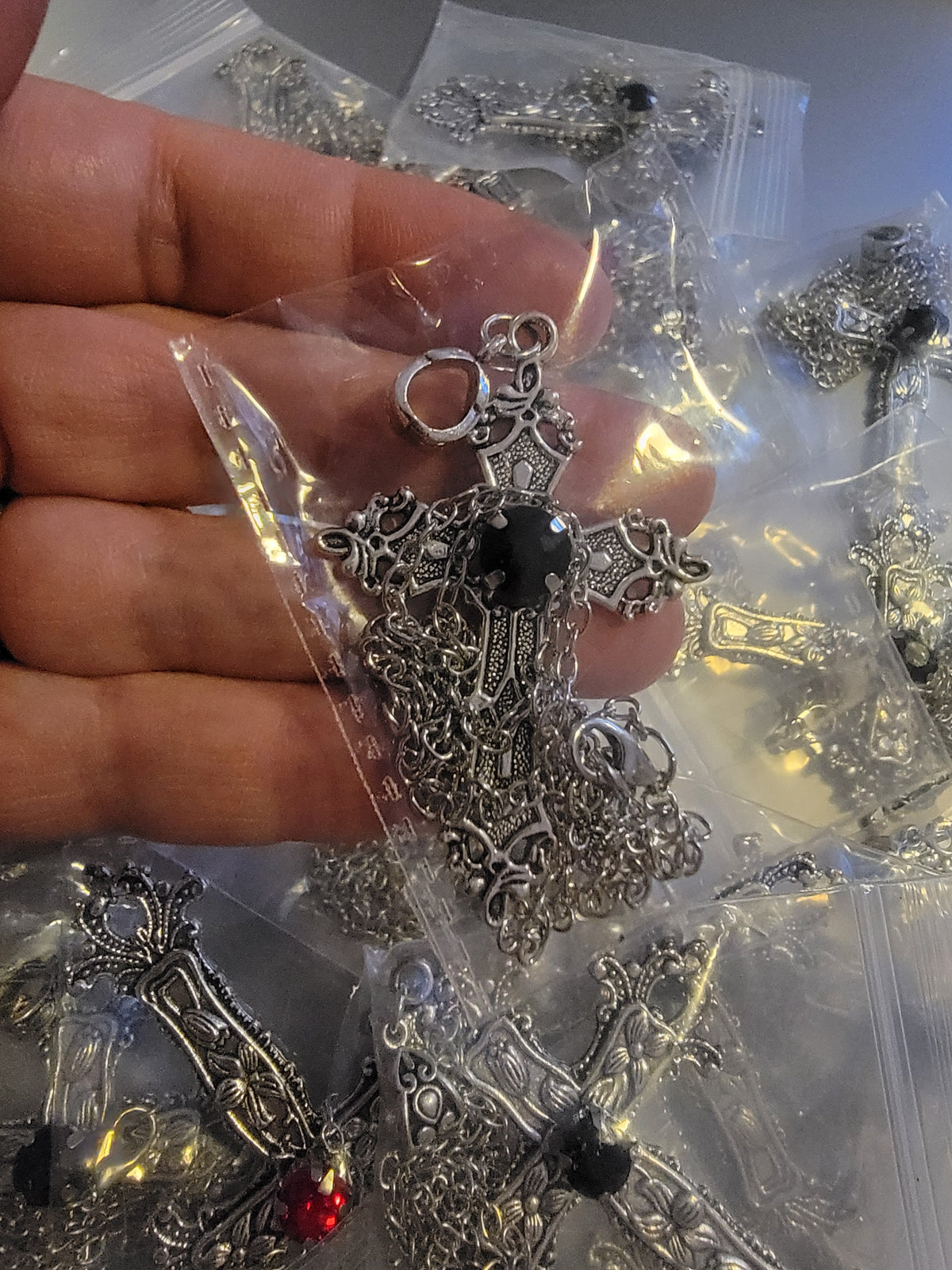 Goth cross random one sent sale item