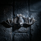HANDMADE 🖤 Bat wall plaque