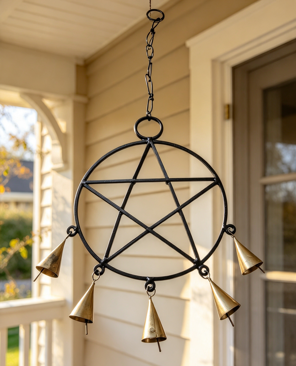 Pentagram windchime