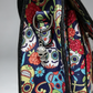 The day of the dead bag comes with a long adjustable strap