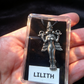 Goddess Pewter Pendant Necklace - Lilith comes with a black cord