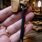 The most amazing little handmade axe you will ever see .Tiny but fully working ..Stainless steel .