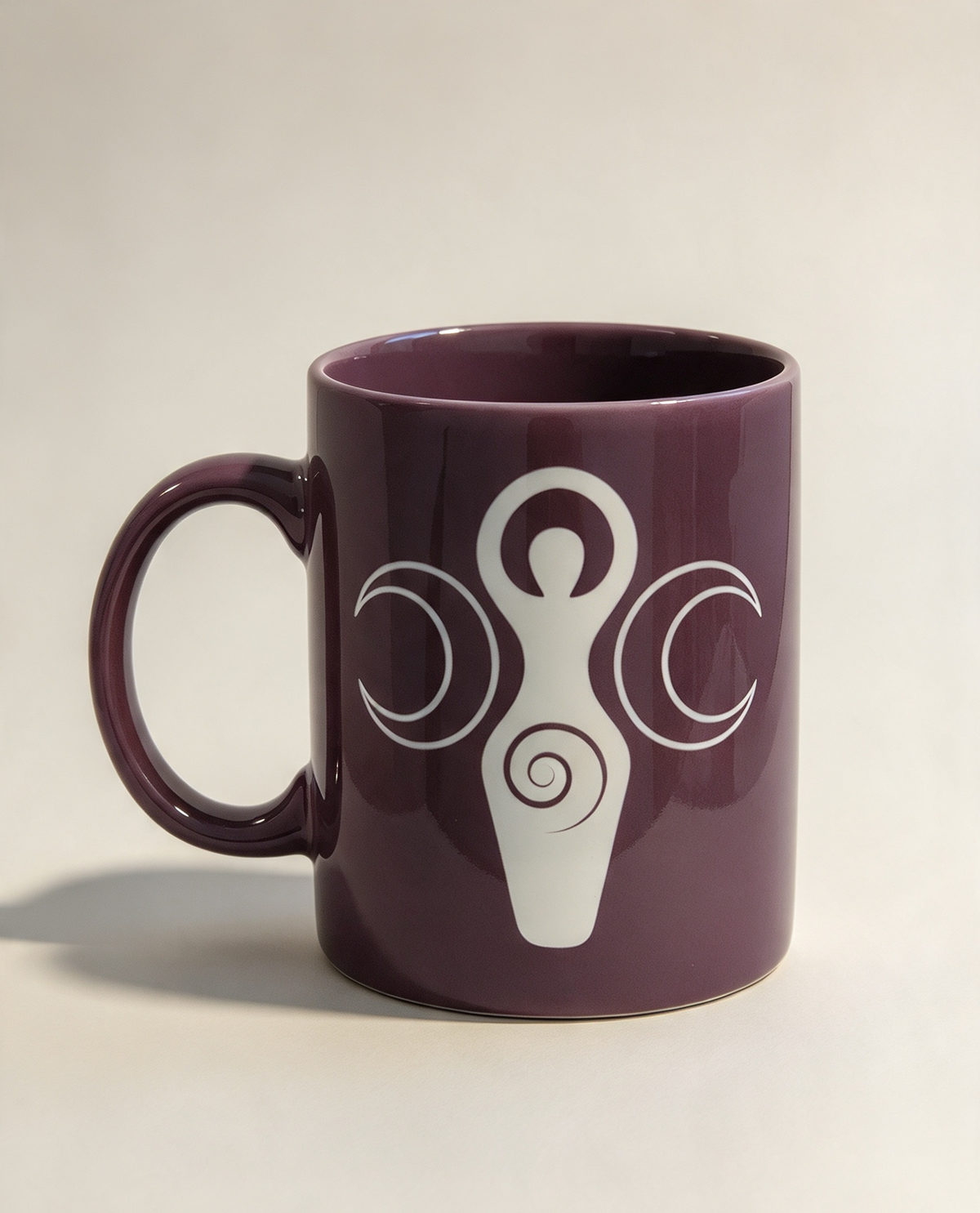 Purple Goddess mug Display item