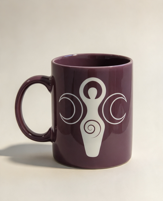 Purple Goddess mug Display item