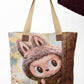 Big shopper bag with zipper closure