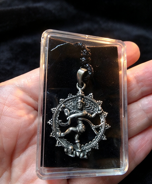 Lord Shiva Nataraja ("Cosmic Dance of Shiva") necklace