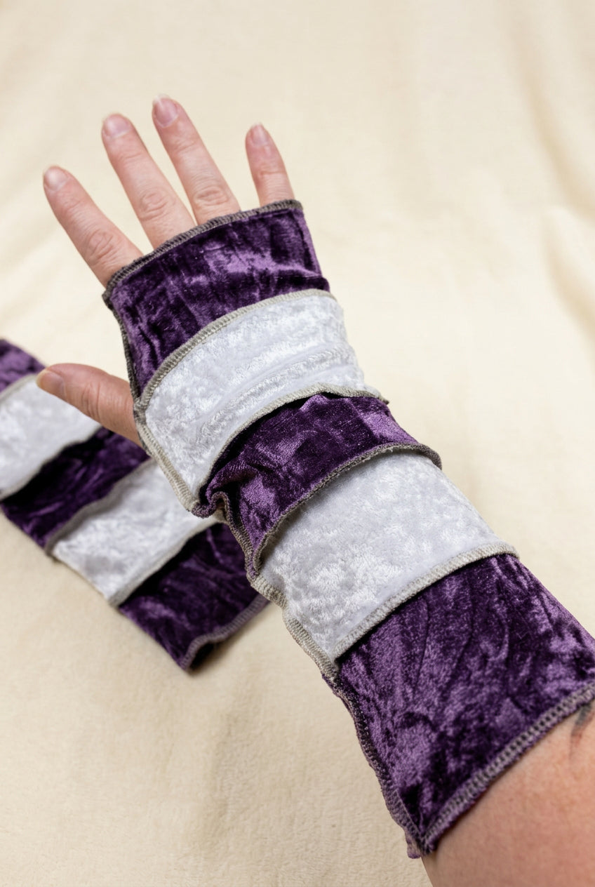 1 pair of whimsical arm warmers Handmade 🖤