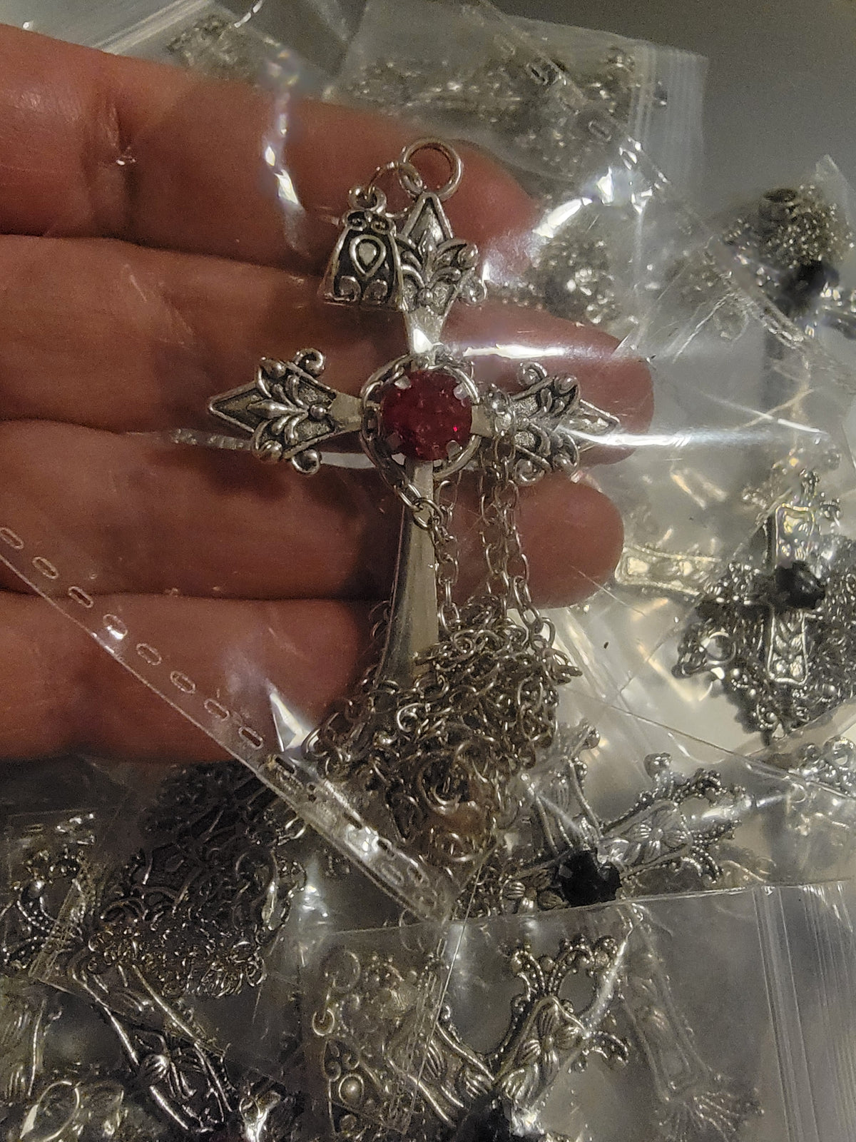Goth cross random one sent sale item