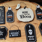 SET OF 8 TREE DECORATIONS