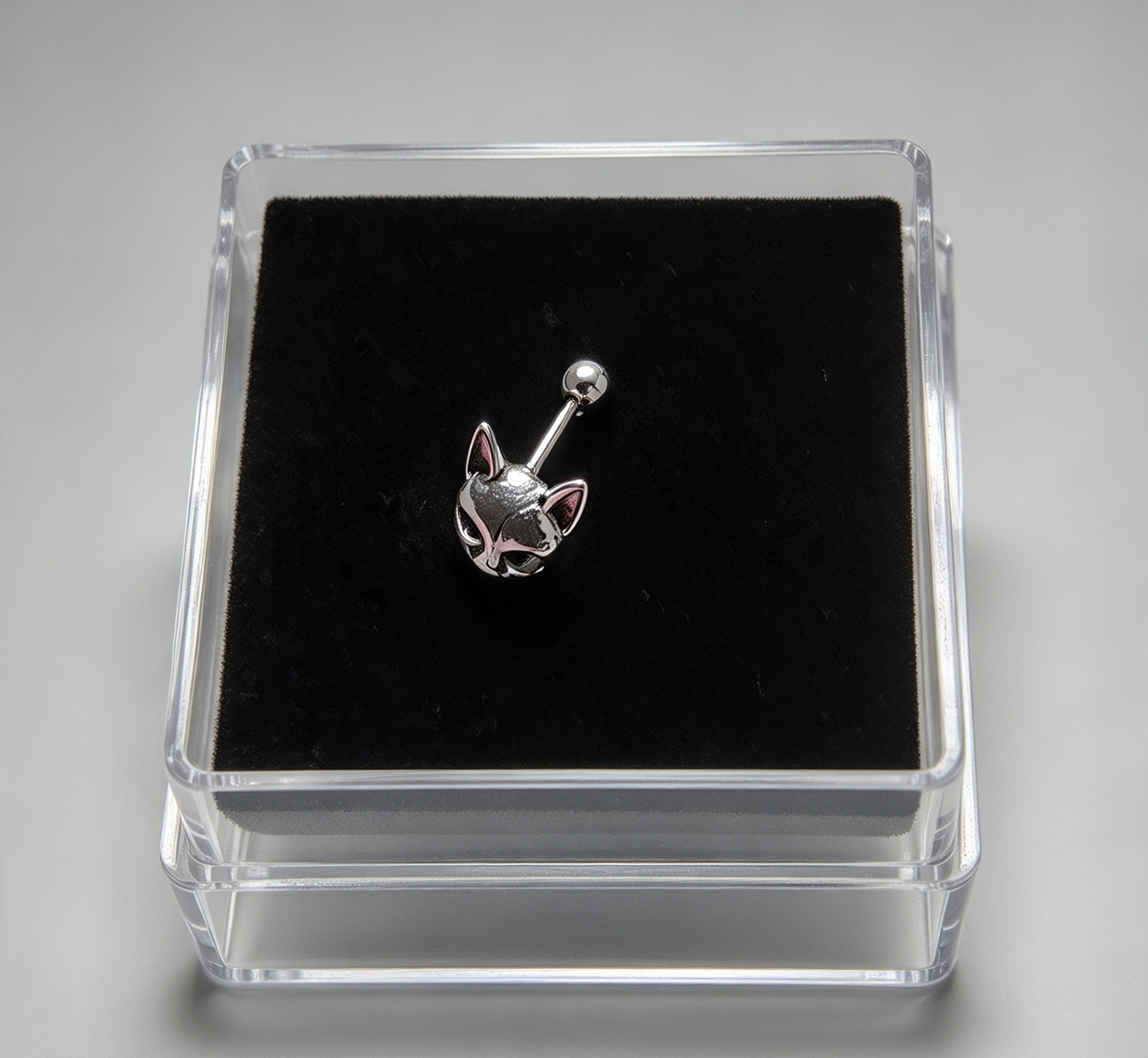 STAINLESS STEEL CAT PIERCING