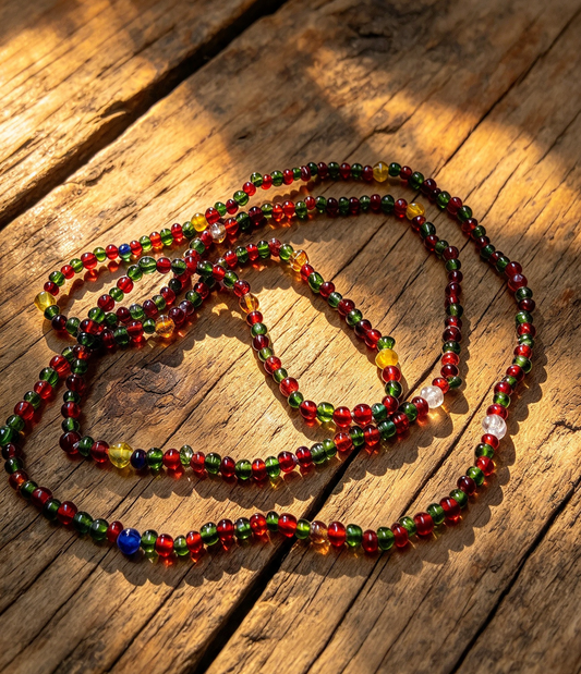 Handmade 🖤 Viking apron string beads