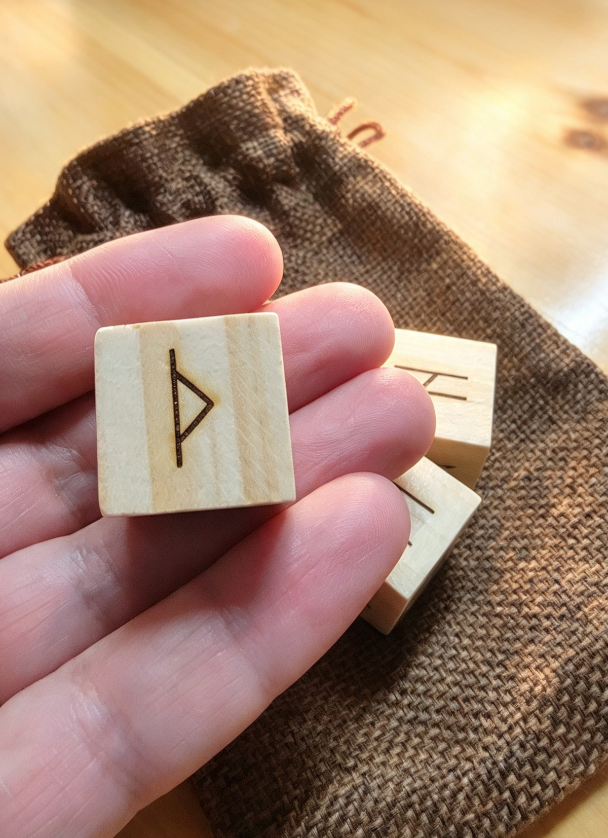 HANDMADE 🖤 RUNE DICE SET