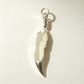 925 Sterling Silver Pendant...Feather 3.8cm by 0.8cm.