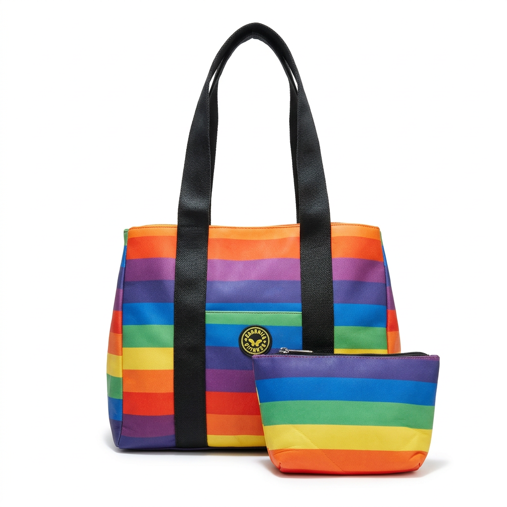 Rainbow 🏳️‍🌈 bag with free accessories bag