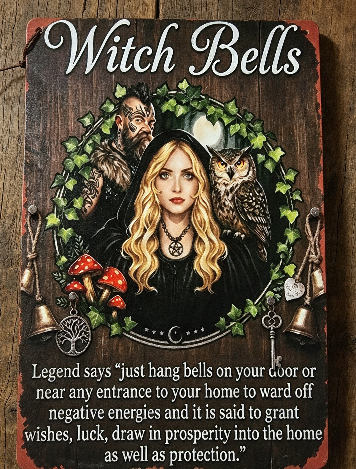 Big Witch Bells for home protection