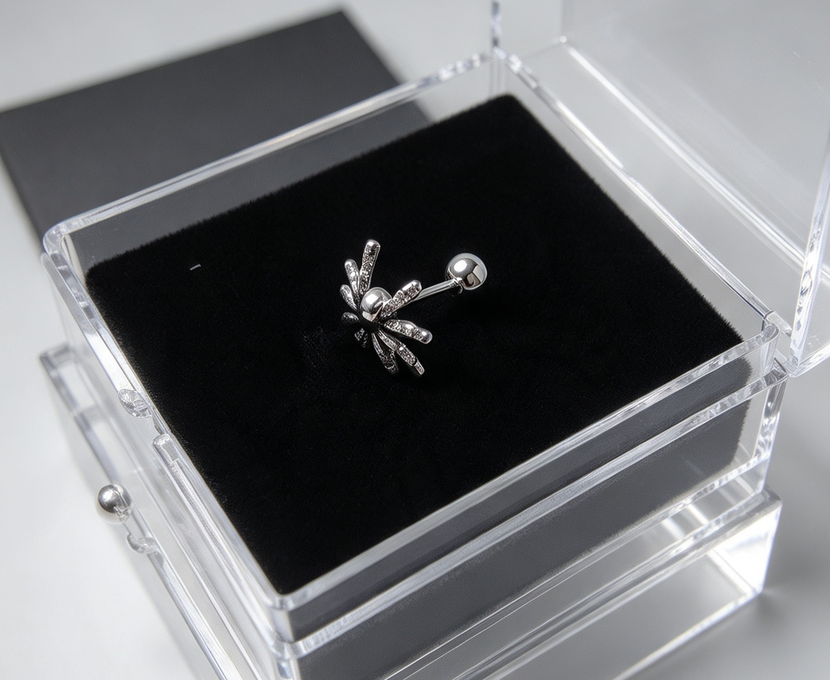 STAINLESS STEEL SPIDER PIERCING