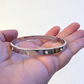 STAINLESS STEEL BRACELET. OPENING CLASP