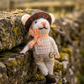 Archie..little felt mouse .Has string to hang him up .