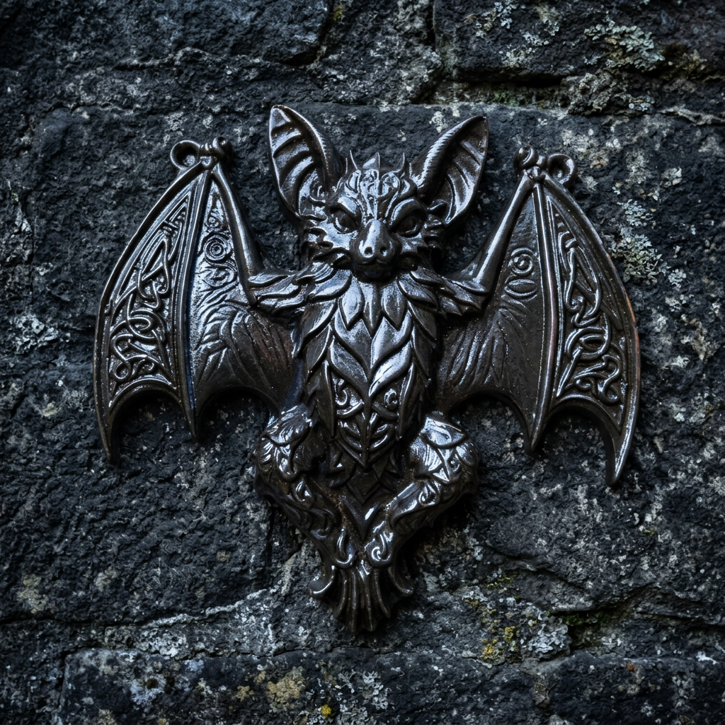 Handmade 🖤 Bat wall plaque