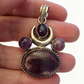 AMETHYST Silver plated Pendant  Was £26  Now £8