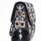 Day of the dead bag comes with a long adjustable strap.