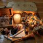 Wooden chest full of ritual treats ..Hand made 🖤