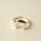 MOON RING 925 STERLING SILVER