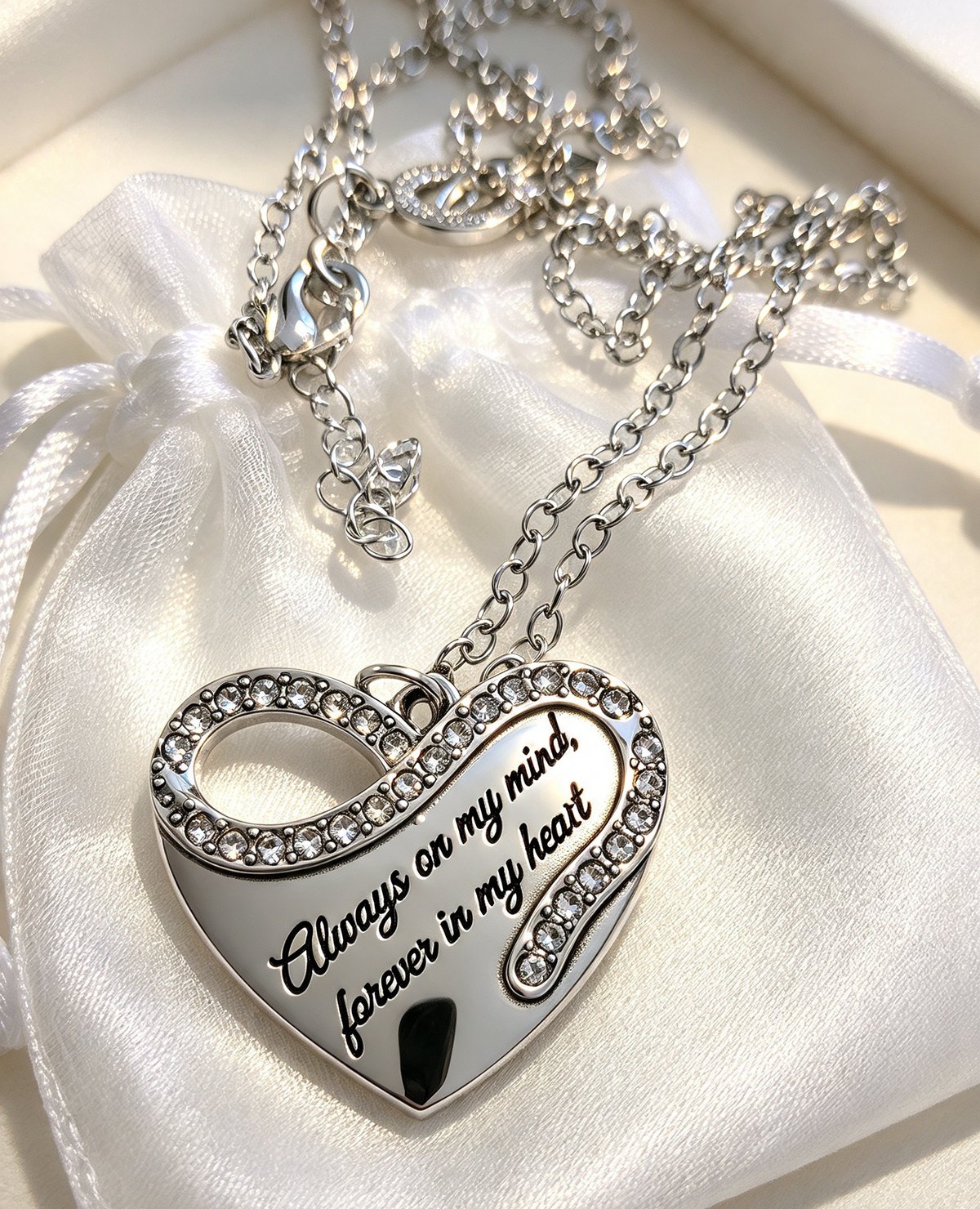 Heart necklace sale item