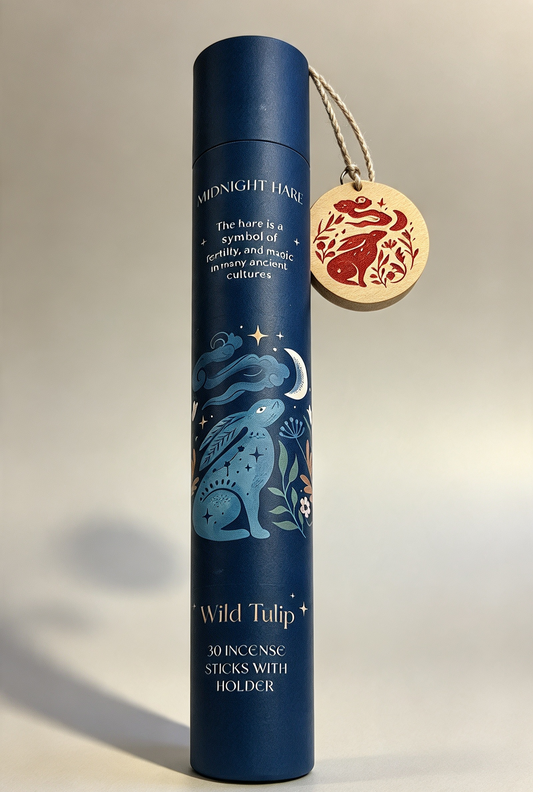 Tube of incense Has been on display